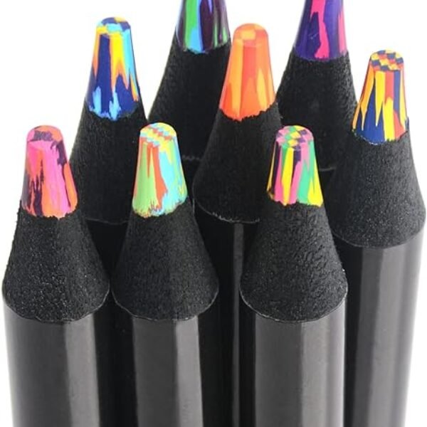 nsxsu 16 Pieces Rainbow Colored Pencils for Drawing, Coloring and Sketching